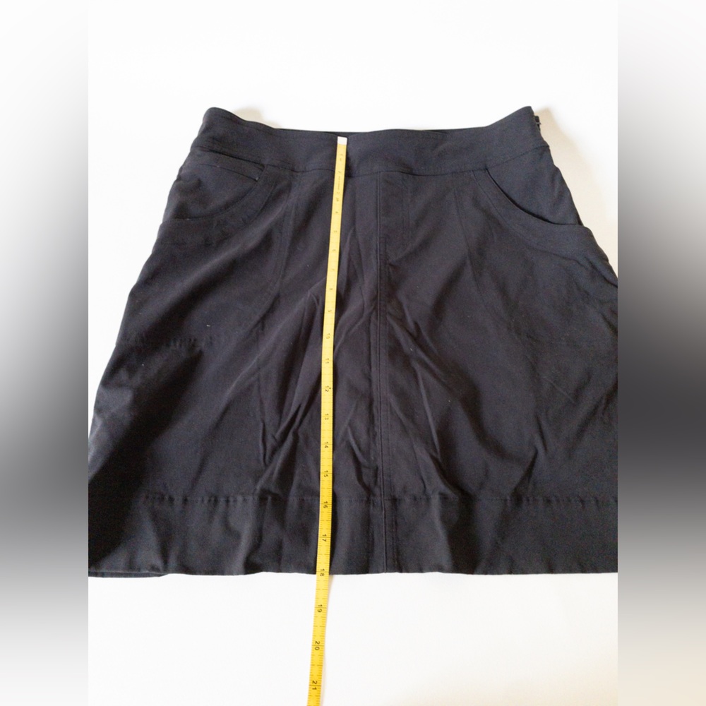 Lucy Black A-Line Skort Size M - Picture 6 of 7